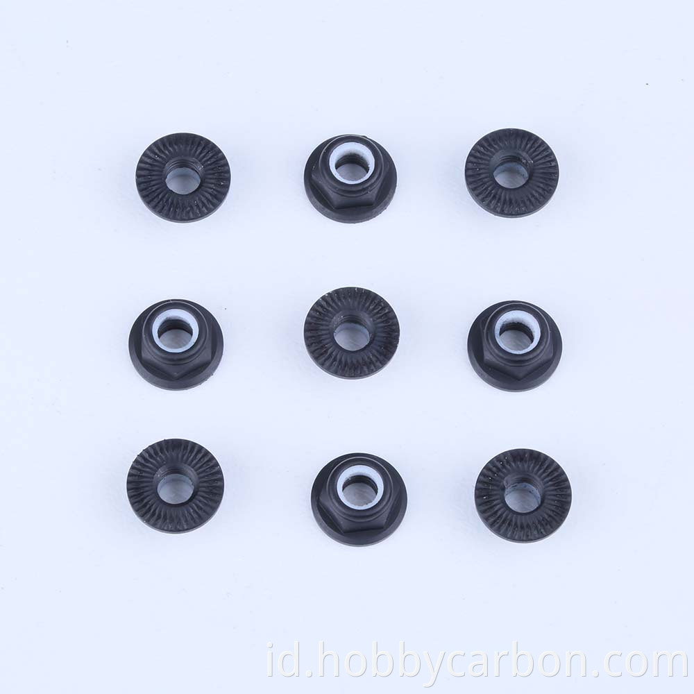 aluminum lock nuts types nylon serrated